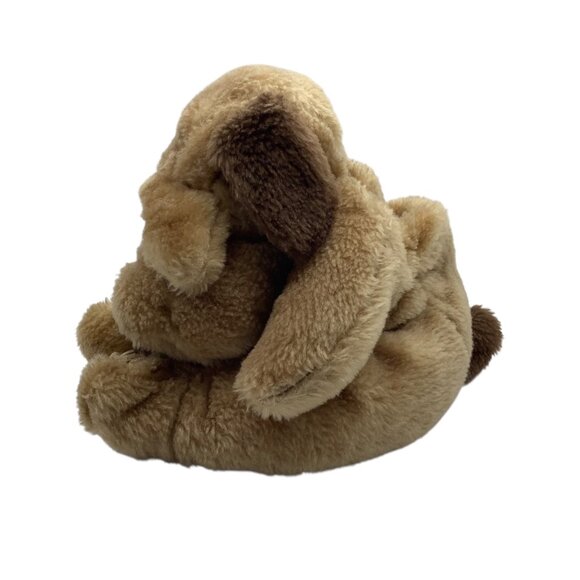 Vtg 1986 Plush Puppy Sharpei Stuffed Animal Raffoler 9” Wrinkles Made In Korea - Picture 2 of 6